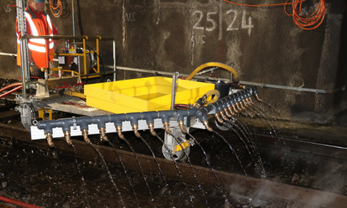Ballast wetting